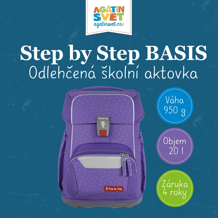 Školní batohoaktovka Step by Step BASIS