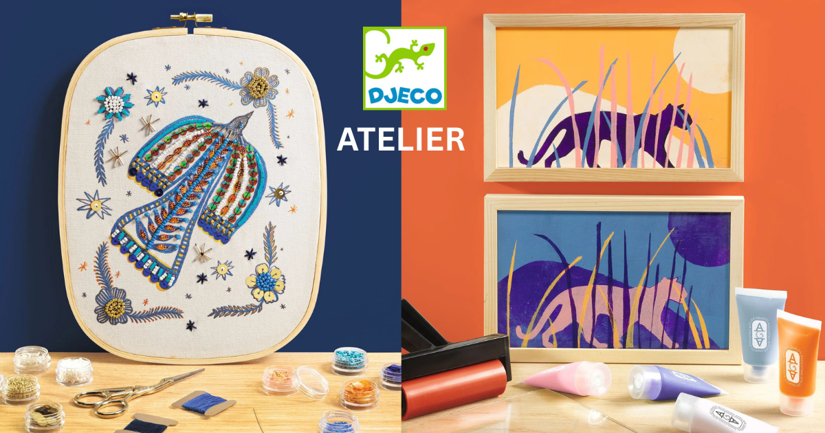 NOVINKA pro teenagery a dospělé: Umělecké sady ATELIER Djeco