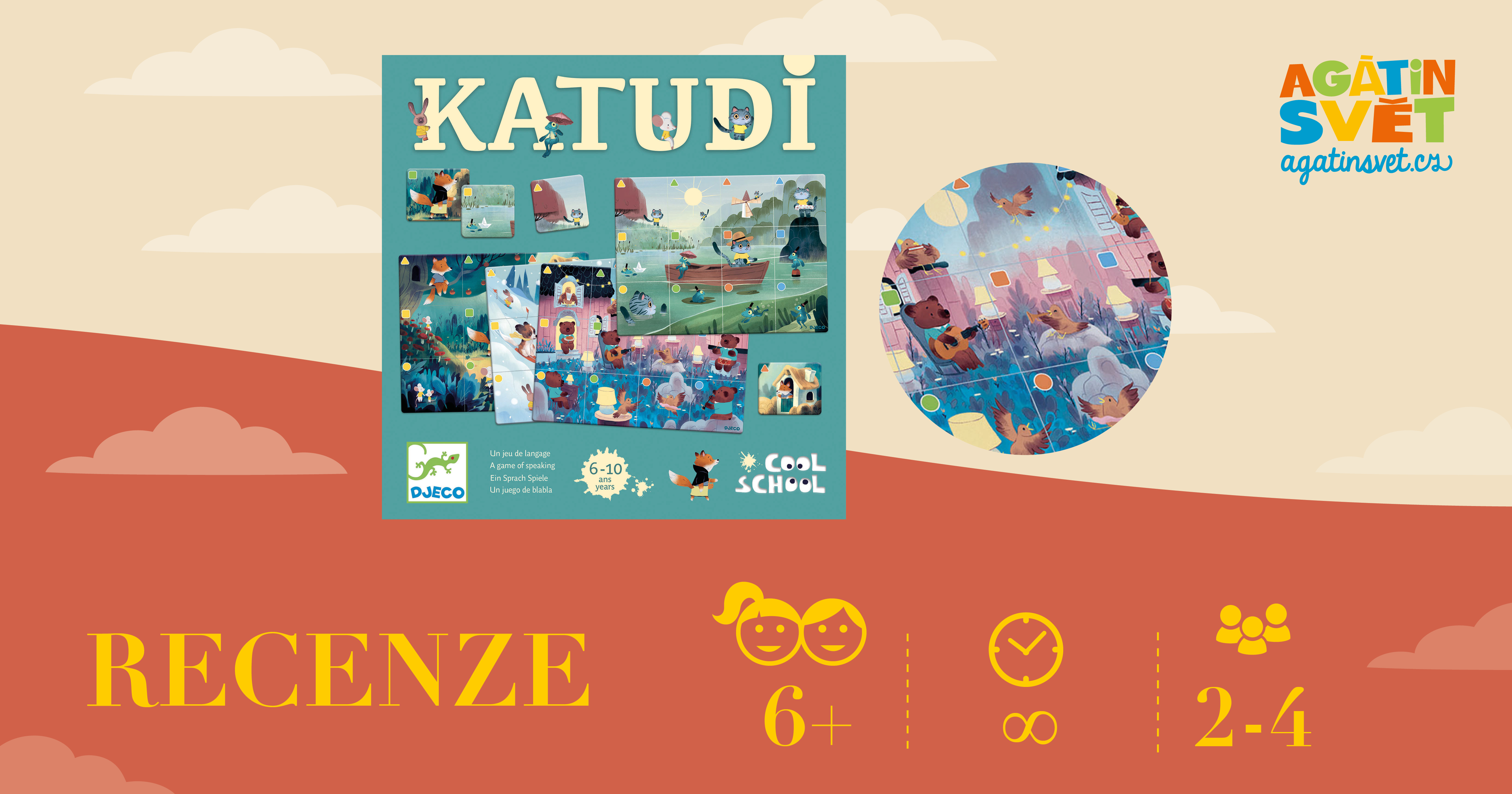 Recenze hry Djeco: Katudi