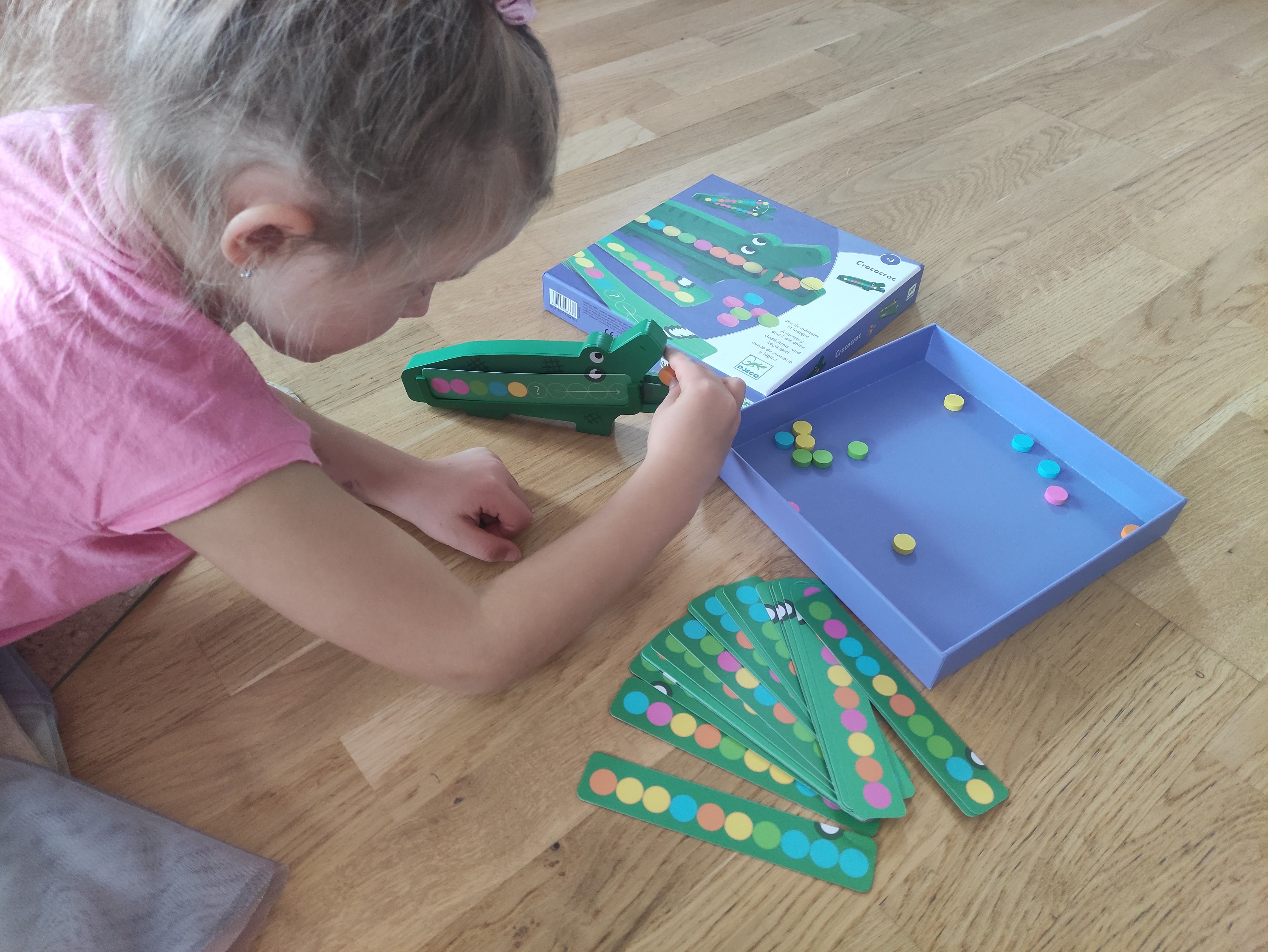 Recenze didaktické hry Djeco: Crococroc – Hladový krokodýl